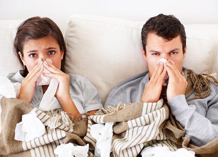 Objawy grypy są efektem ubocznym przeciwrobaczego oczyszczania organizmu